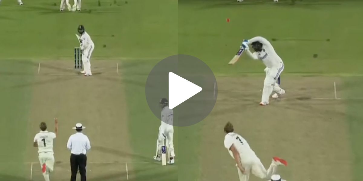 [Watch] Rohit Sharma Fails To Emulate Kohli-Like Cover Drive; Suffers Nightmare Return